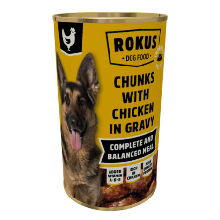 Σκυλοτροφή Rokus κοτόπουλο | Ευβοϊκή Ζωοτροφική