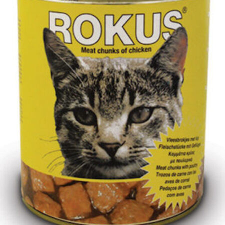 Κονσέρβα γάτας Rokus κοτόπουλο | Ευβοϊκή Ζωοτροφική